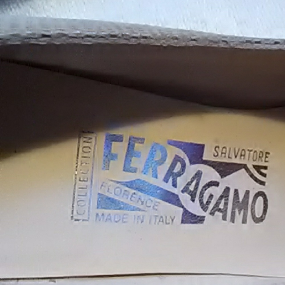 Authentic Salvatore Ferragamo Leather Heels - Picture 7 of 8